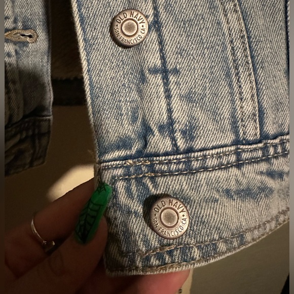 Gap Sherpa Denim Jacket (M) - Picture 6 of 9